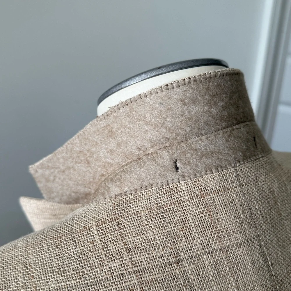 Ermenegildo Zegna Soft Half Lined Silk Wool Lightweight Sport Coat